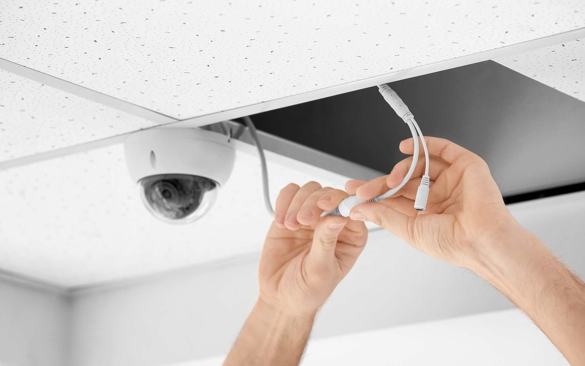 A2B Electrical's electricians can wire up CCTV cameras for properties in Margate and the local area. 